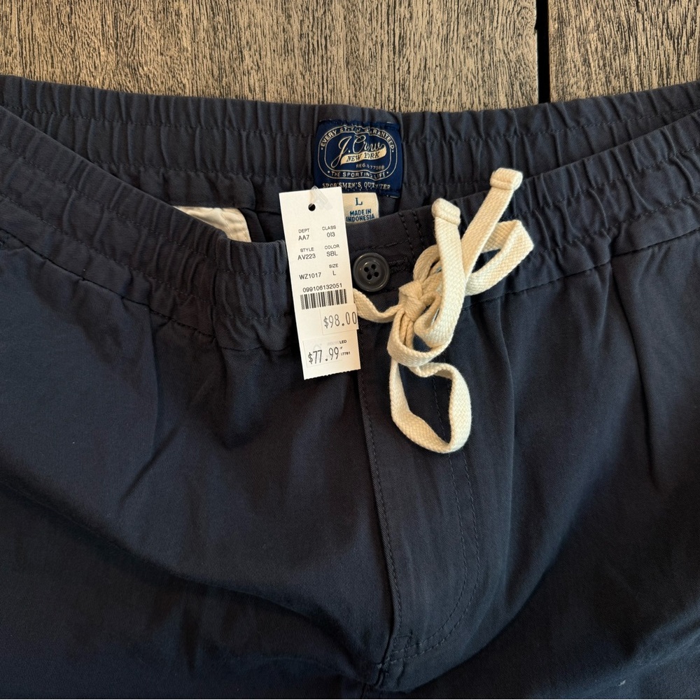 J. Crew Navy Chinos